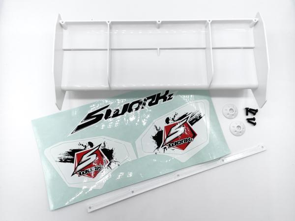 SWORKz 1/8 Heckspoiler Formula 2.0 weiß